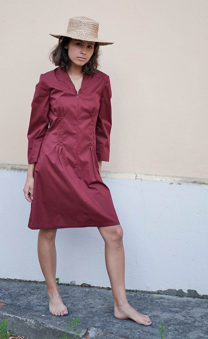 Kleid Marie aus der Kollektion der Fashion-Manufaktur annabuzzi im Zeughaus Berlin